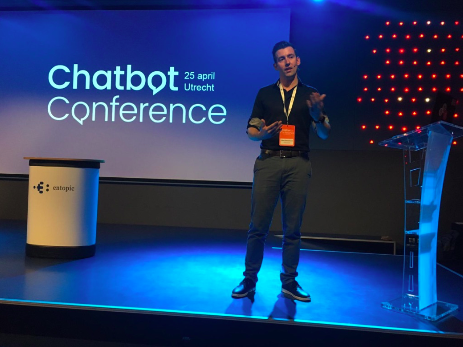 Presentatie op de Chatbot Conference